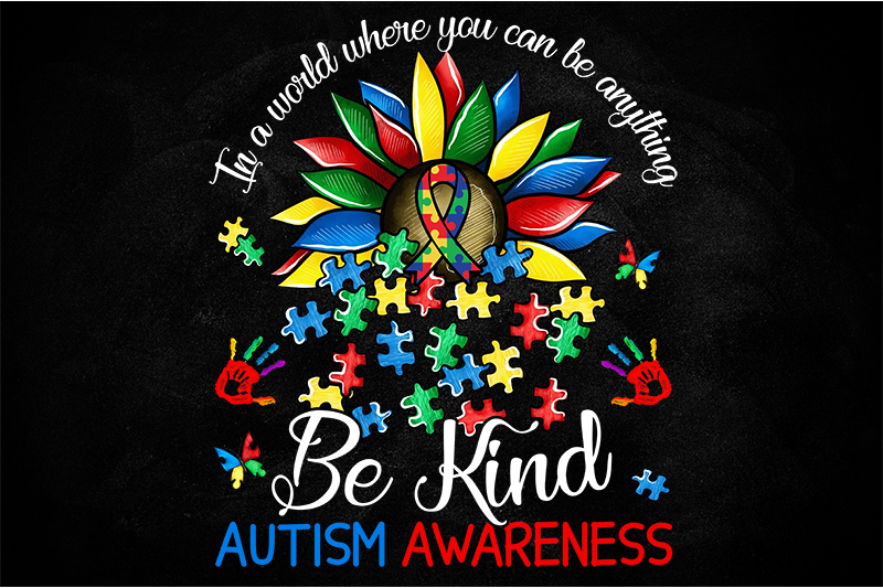 UV-DTF DECAL - Autism Be Kind