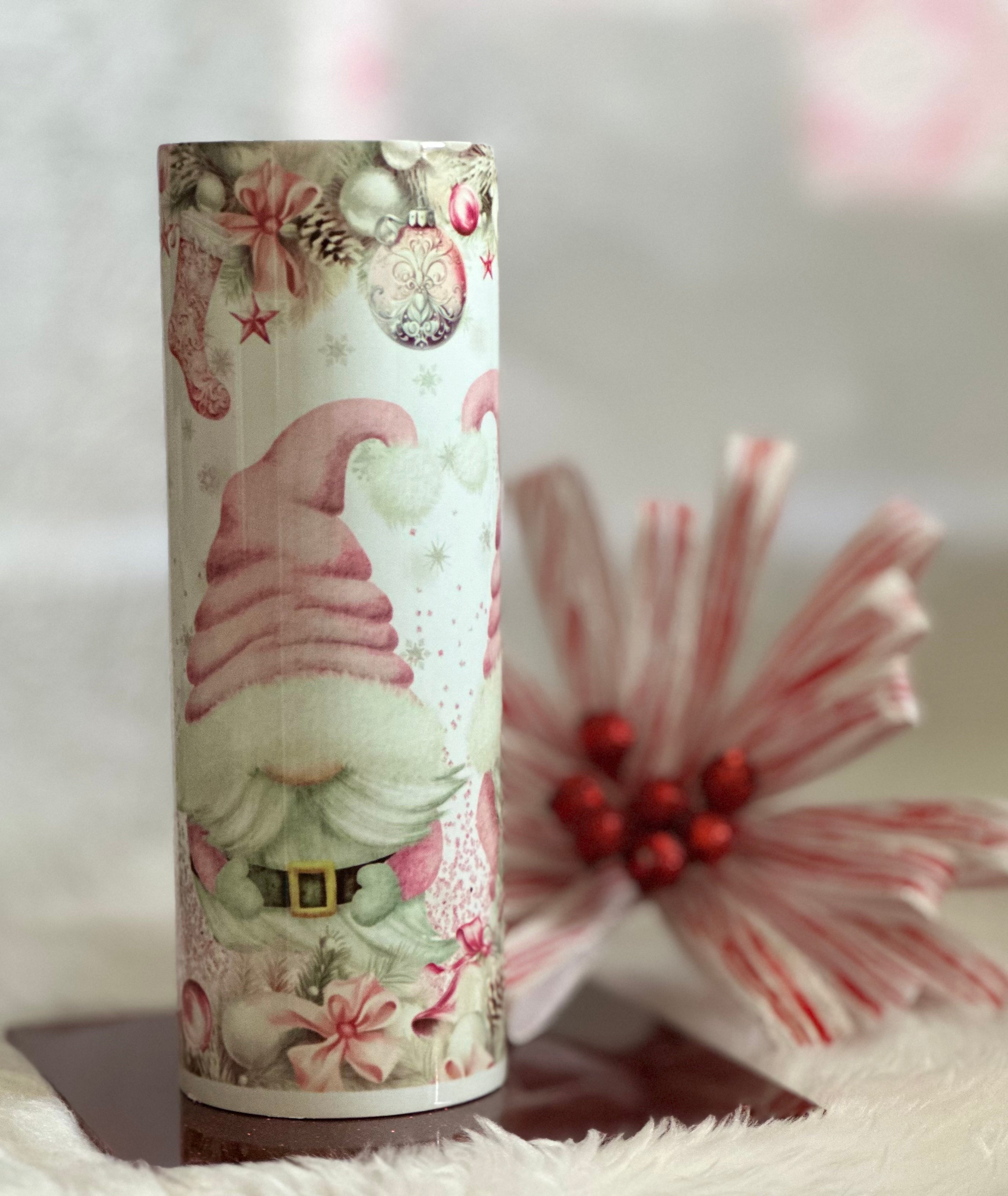 20oz Tumbler 4Designs To Choose Christmas Gonks.