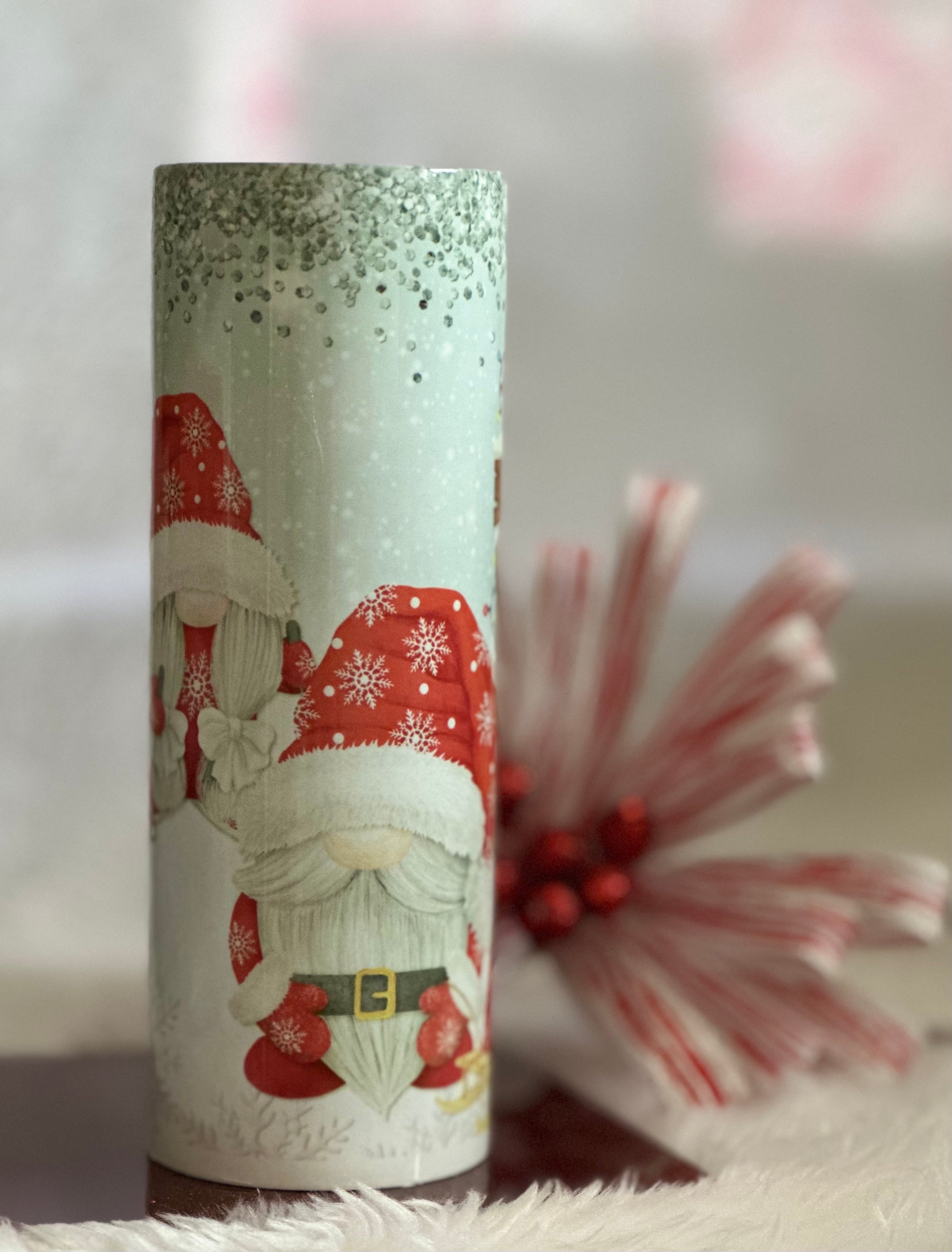 20oz Tumbler 4Designs To Choose Christmas Gonks.