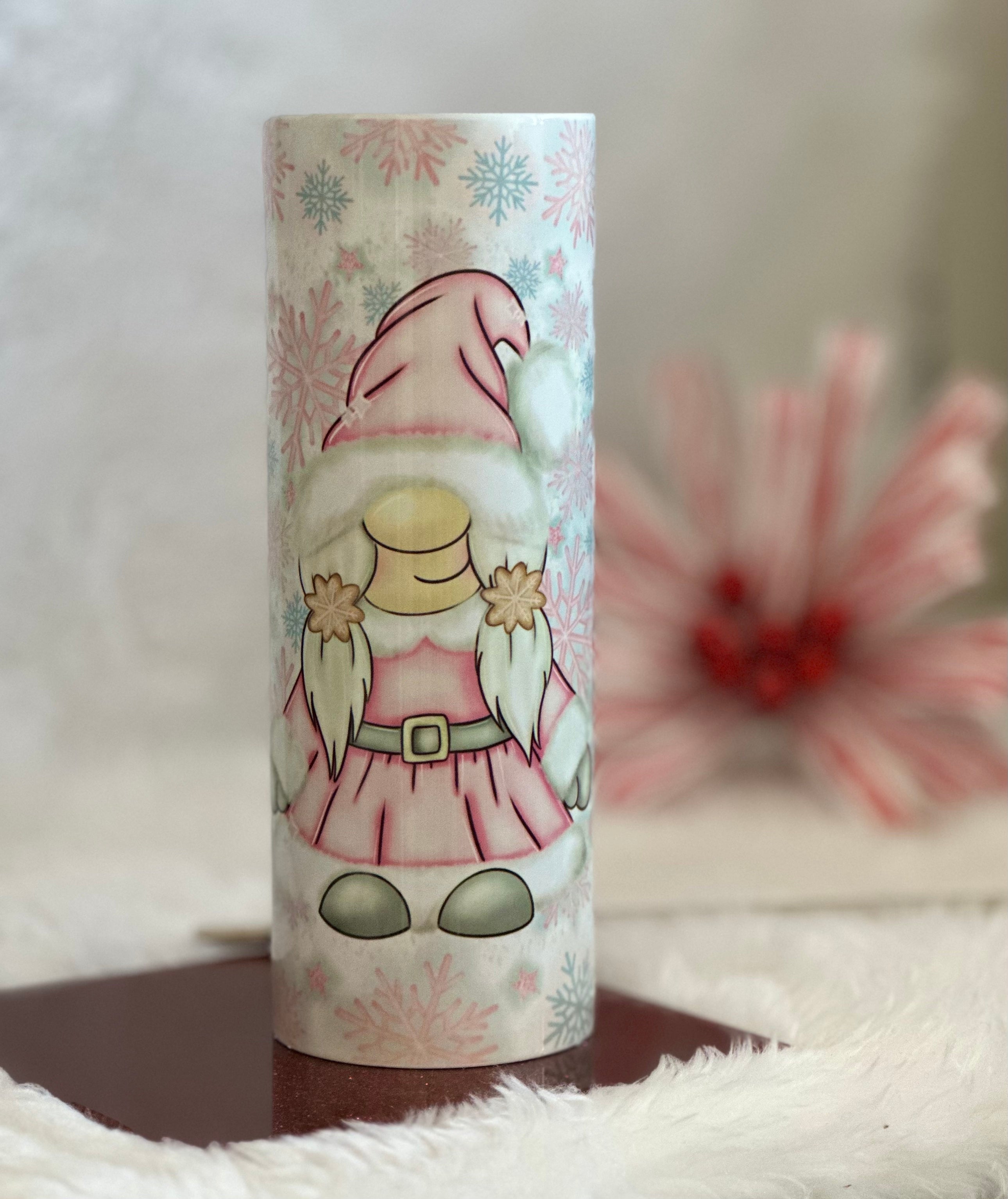 20oz Tumbler 4Designs To Choose Christmas Gonks.