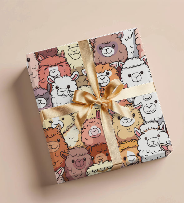 Wrapping Paper - Lama Design