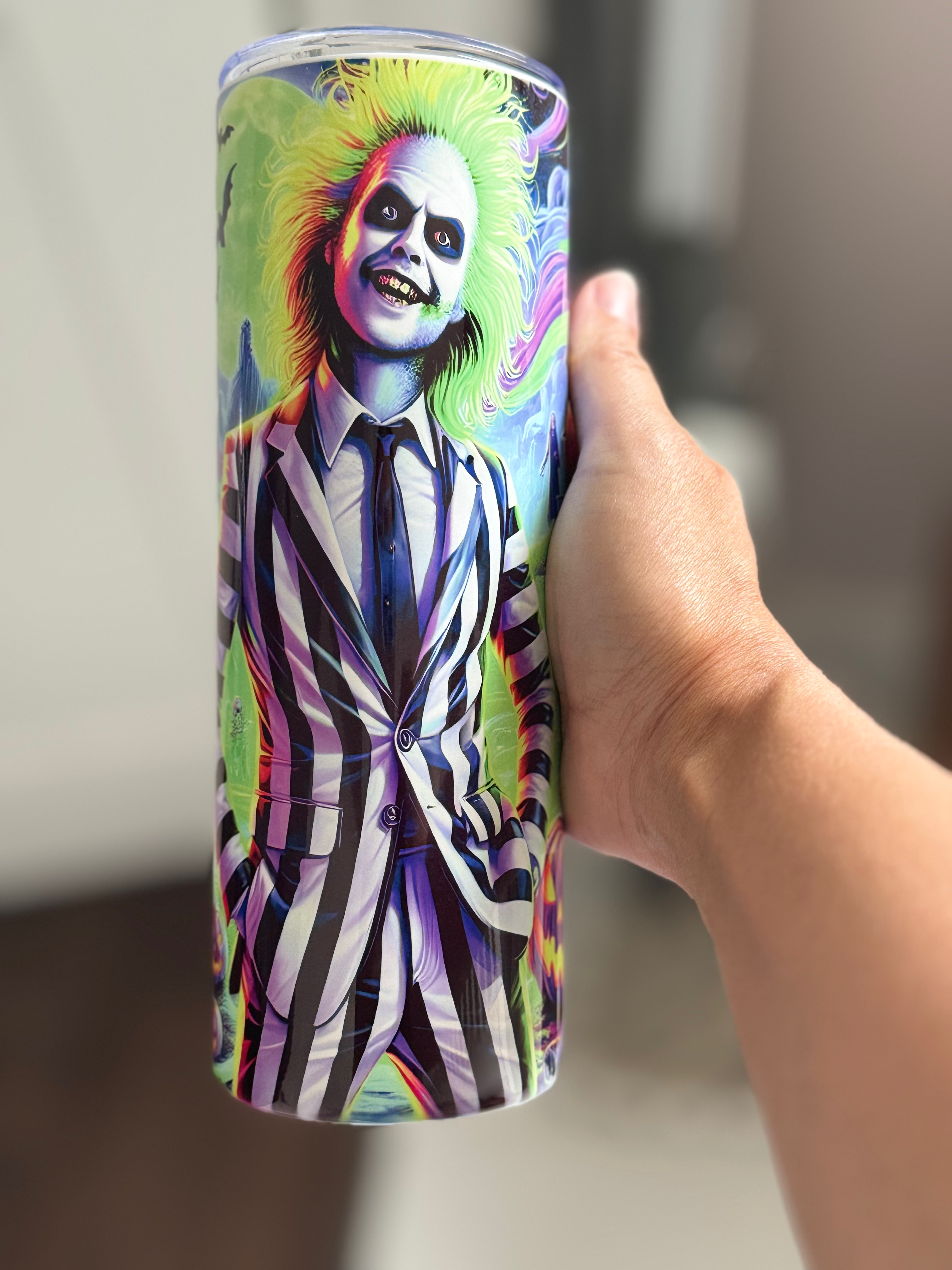 20oz Tumbler Scary Tumbler Design 3 To Choose