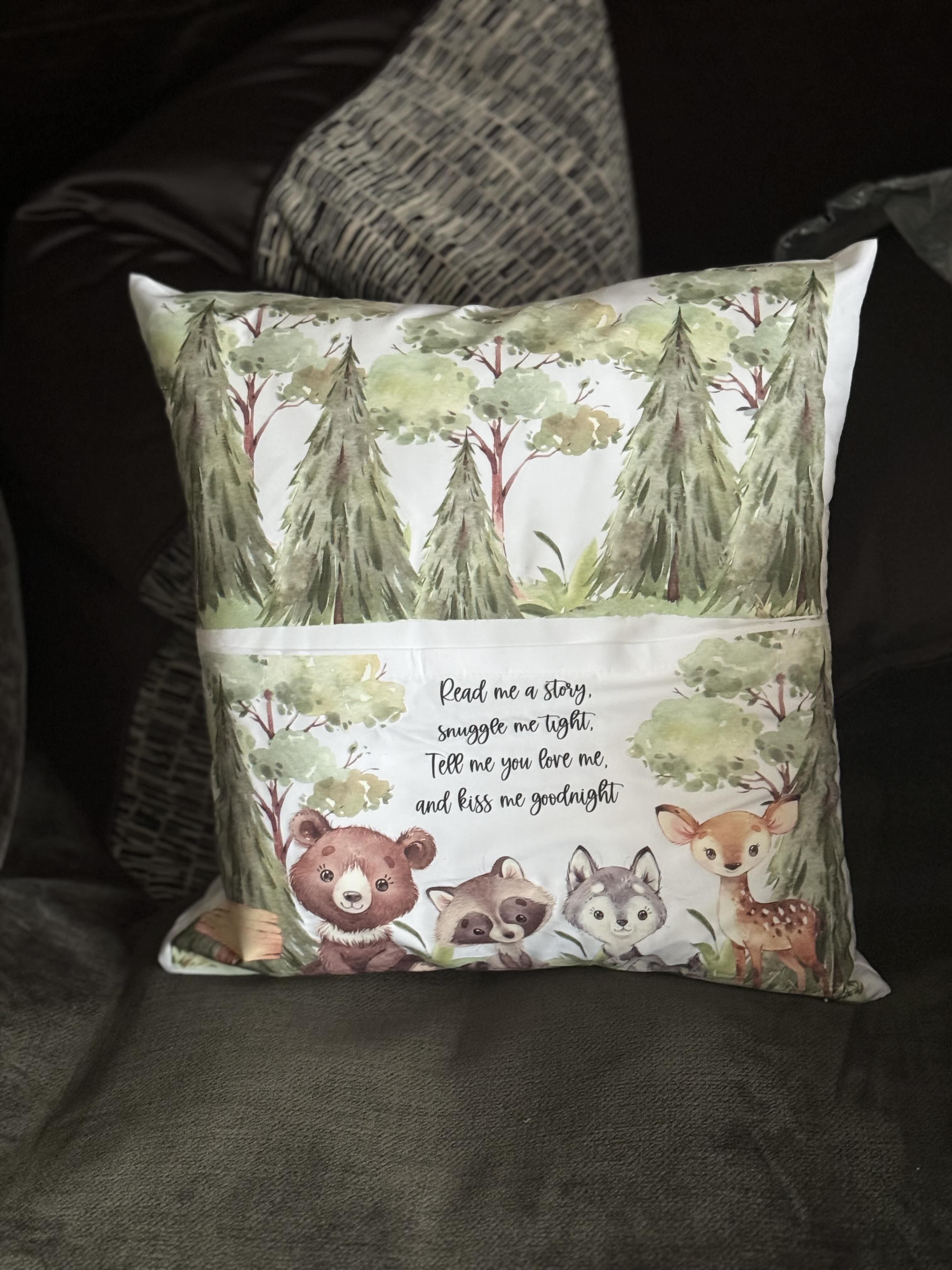 Bed Time Safari Style Cushion.