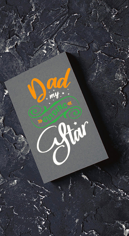 UV-DTF DECAL - Dad My Star