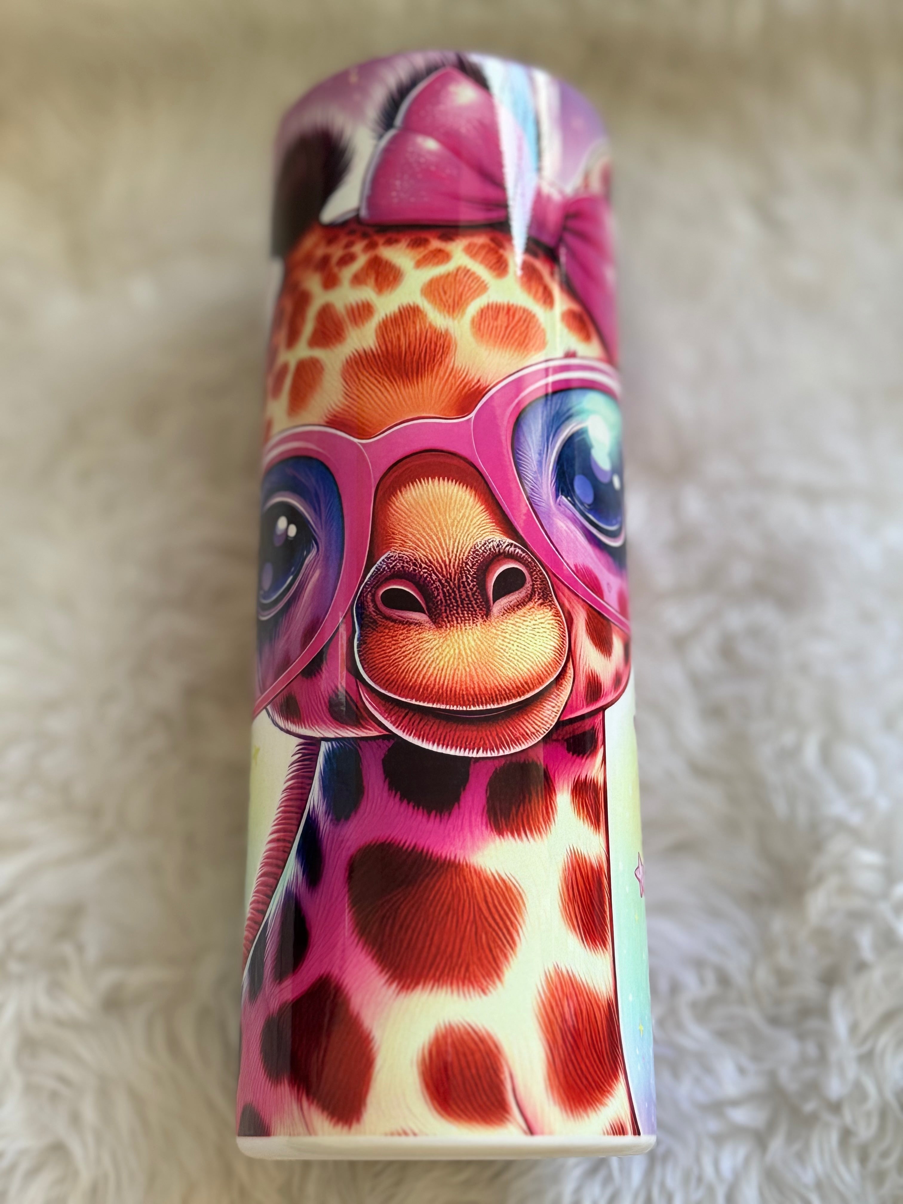 20oz Tumbler -  Giraffe