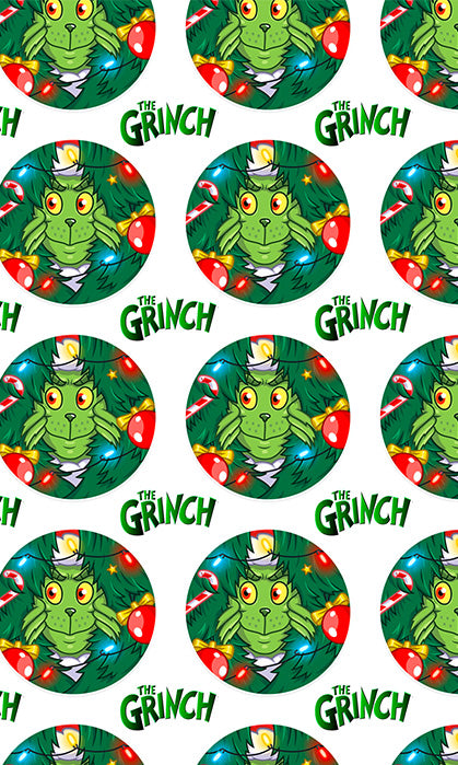 Wrapping Paper. Green Monster 3