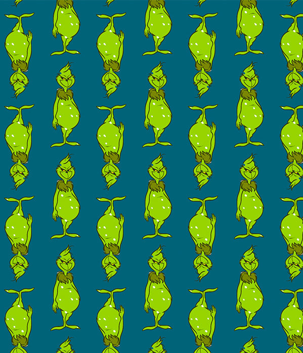 Wrapping Paper. Green Monster 4