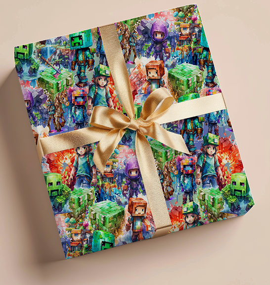 Wrapping Paper - Gaming Design 1