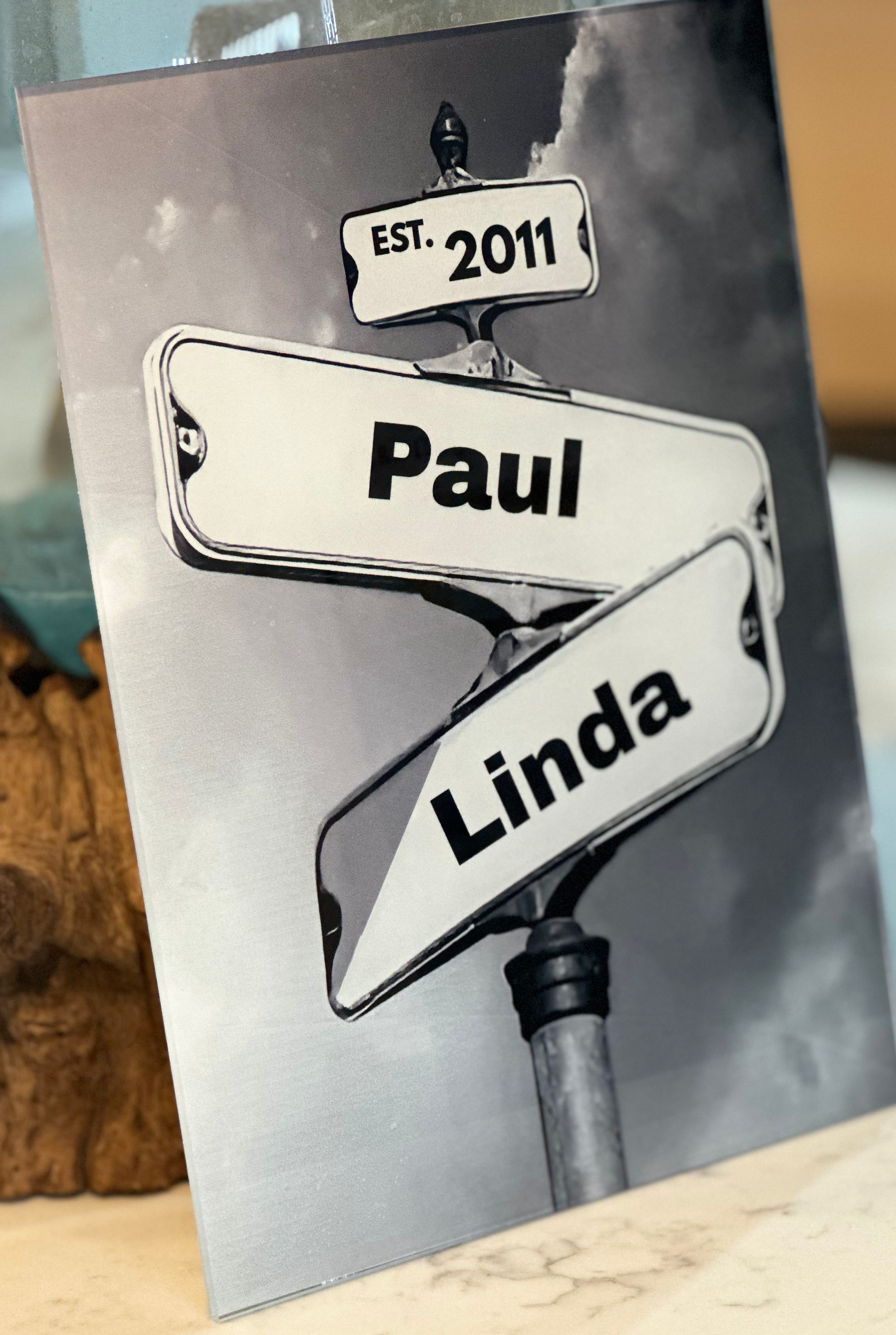 ACRYLIC - Personlised Couples Sign