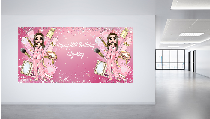 Banner 60x30cm - Make Up Design