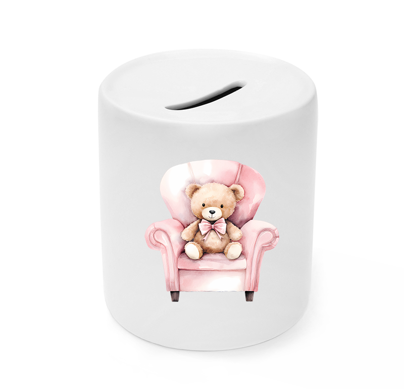 UV-DTF DECAL - Pink Teddy 2