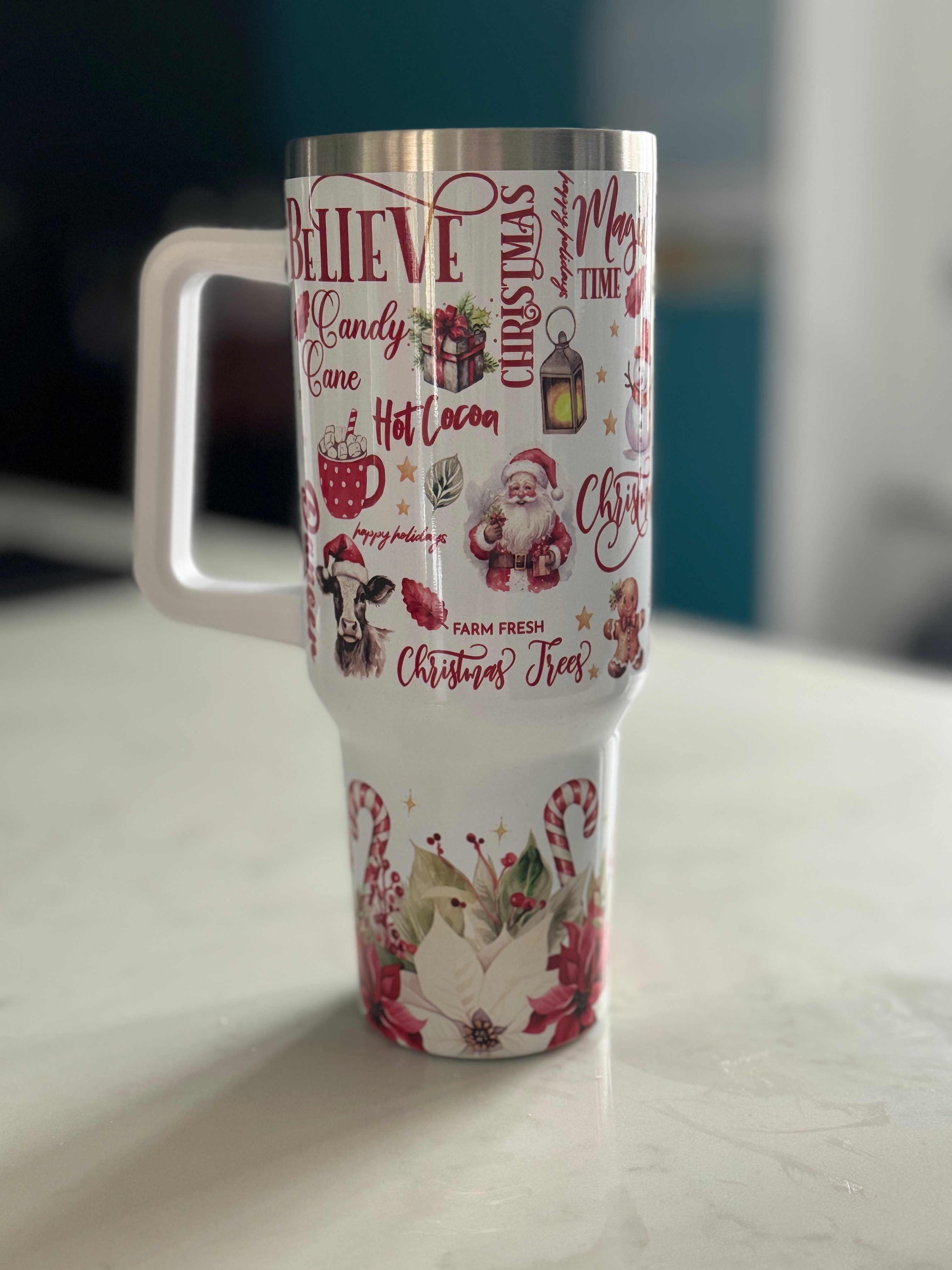 40 Tumbler -  Christmas Design