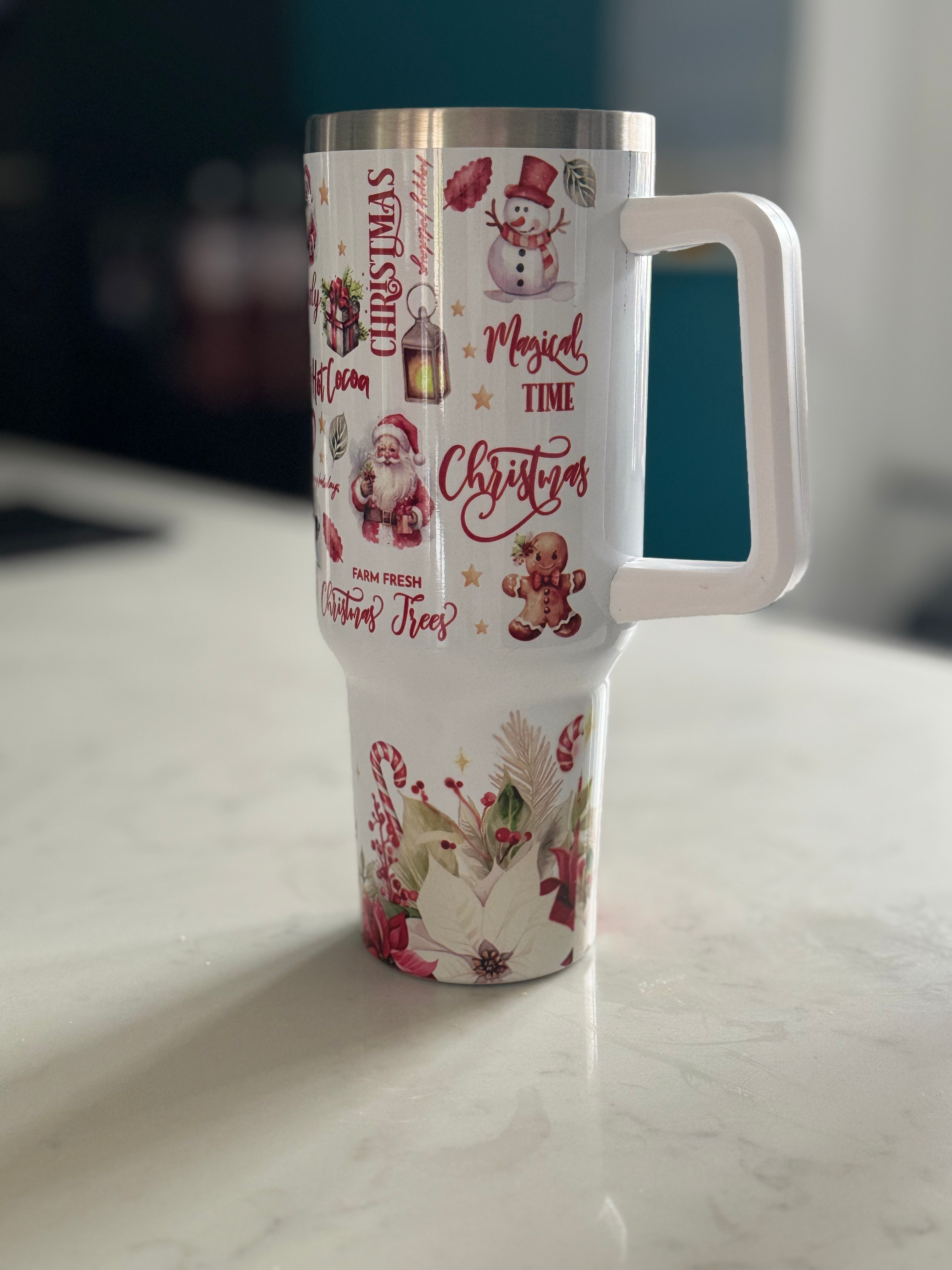 40 Tumbler -  Christmas Design