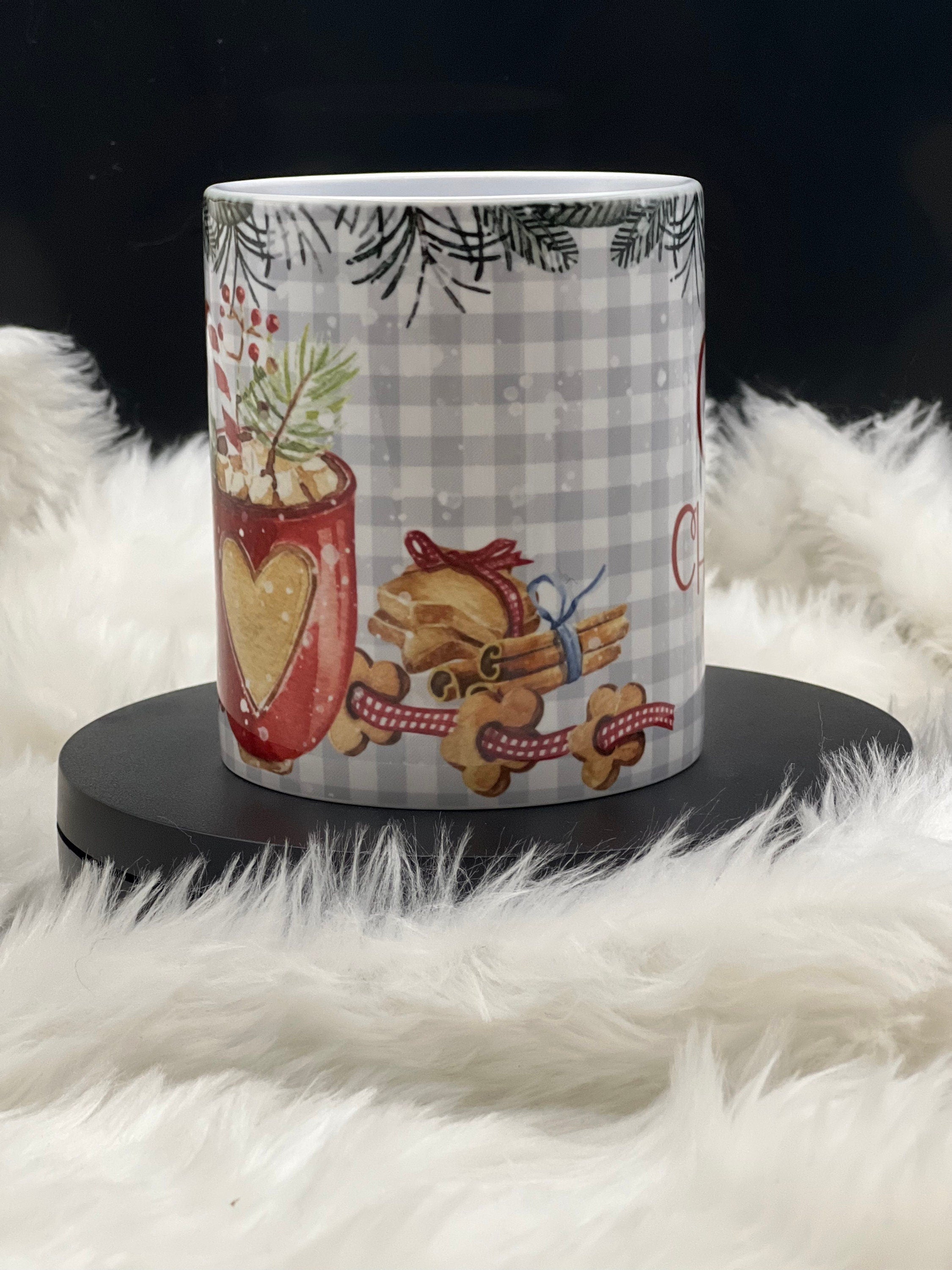 Merry Christmas wishes mug