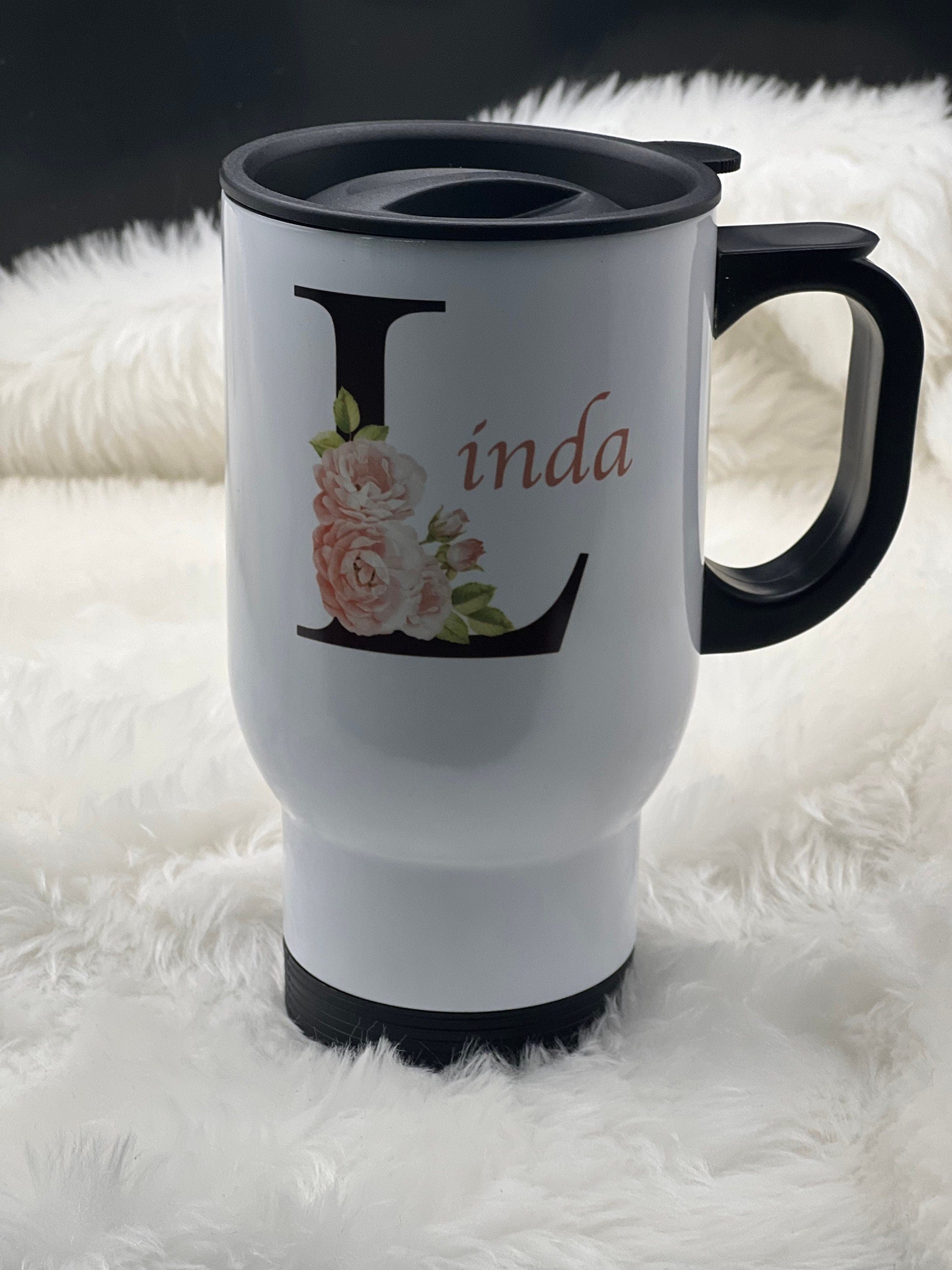 Personalised Travel Mug or 11oz Cup, Present For Her, Gift.