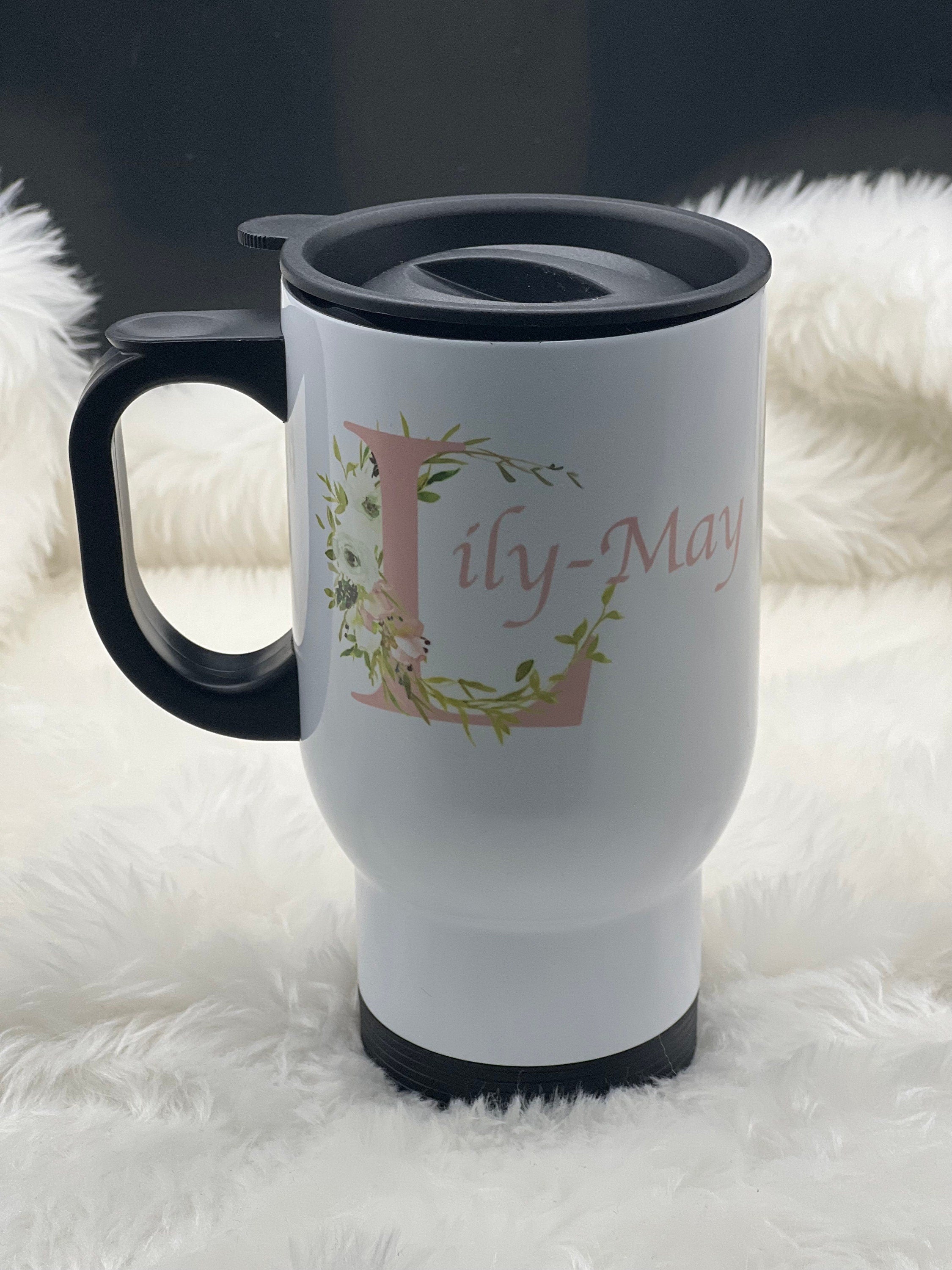 Personalised Travel Mug or 11oz Cup, Present For Her, Gift.